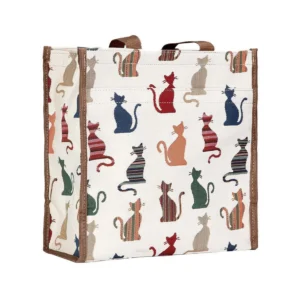 CHEEKY CAT SHOPPER BAG