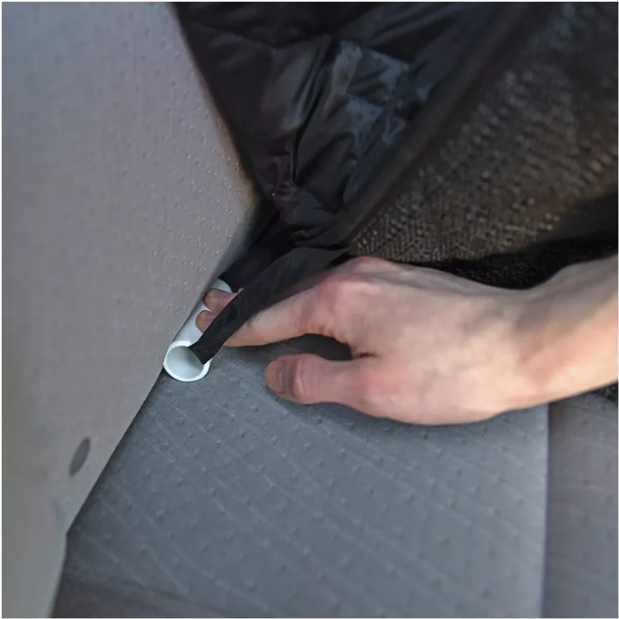 JESPET Dog Car Seat Cover for Pets, Dog Car Travel Car Seat Protector for Cars, Trucks, SUV, Black - Image 5