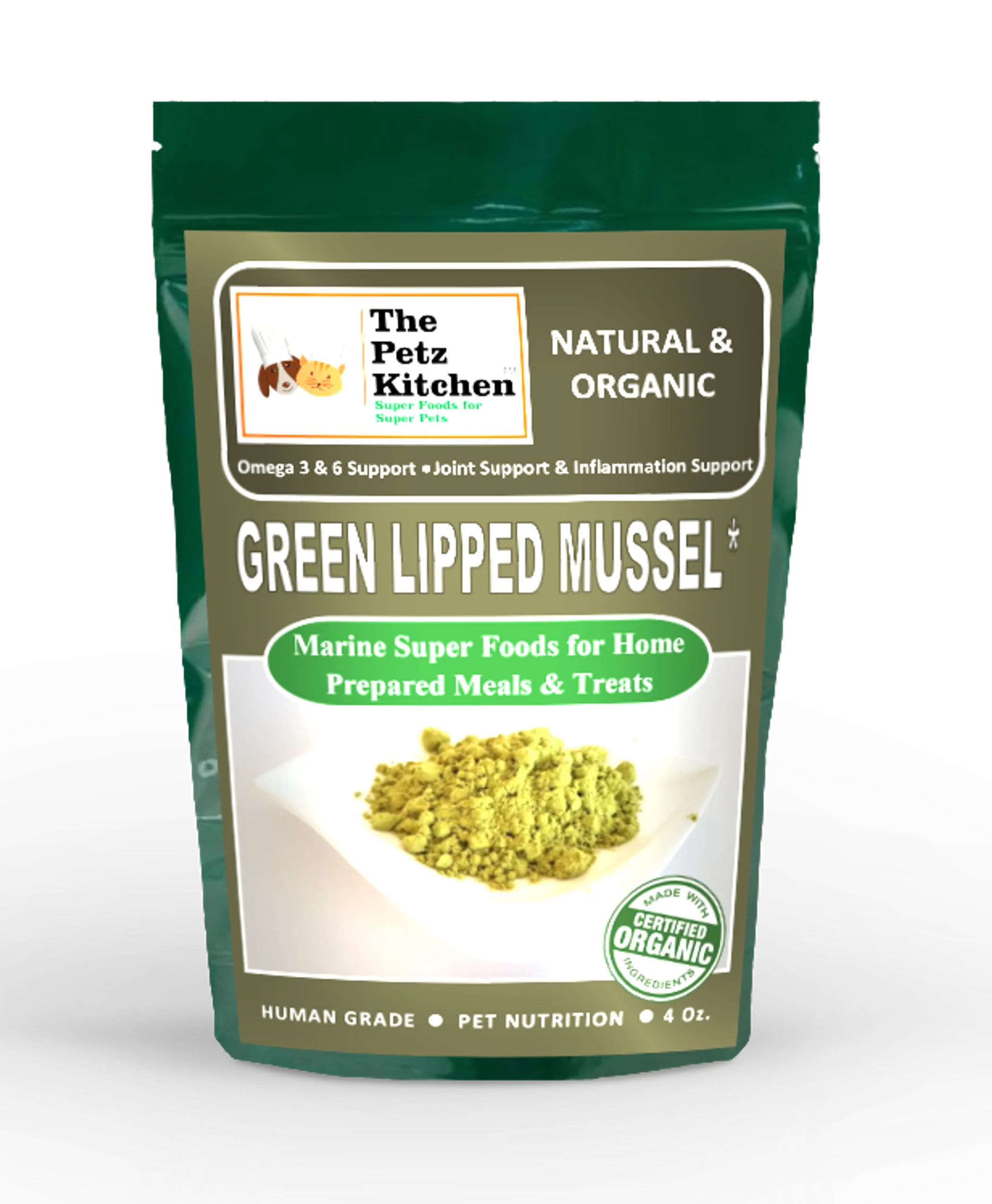 Green Lipped Mussel Omega 3 & 6 Joint & Inflammation Support* The Petz Kitchen* - Image 2