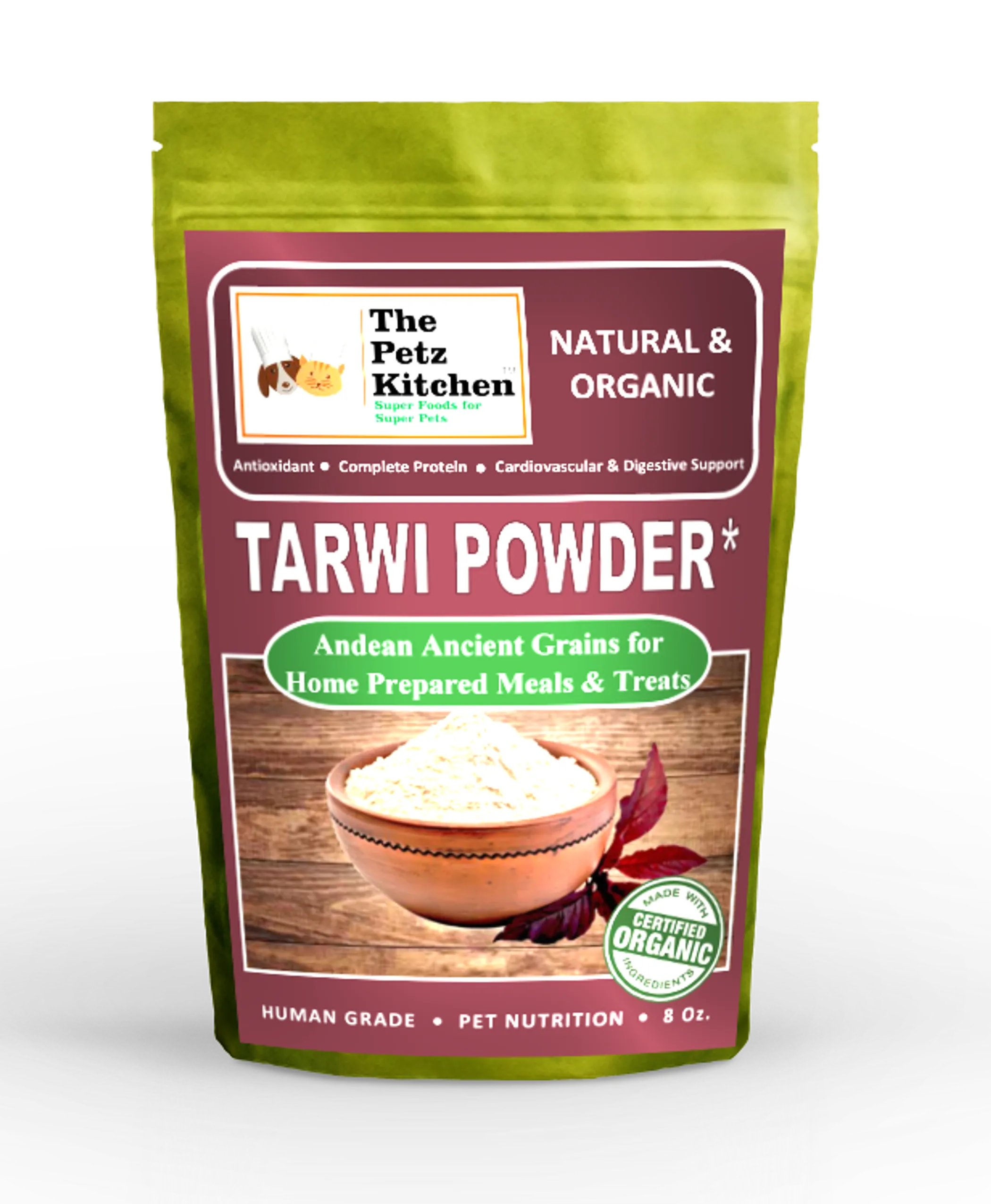 Tarwi - Antioxidant Complete Protein* - Digestive Cardiovascular & Pancreatic Support* The Petz Kitchen - Image 5