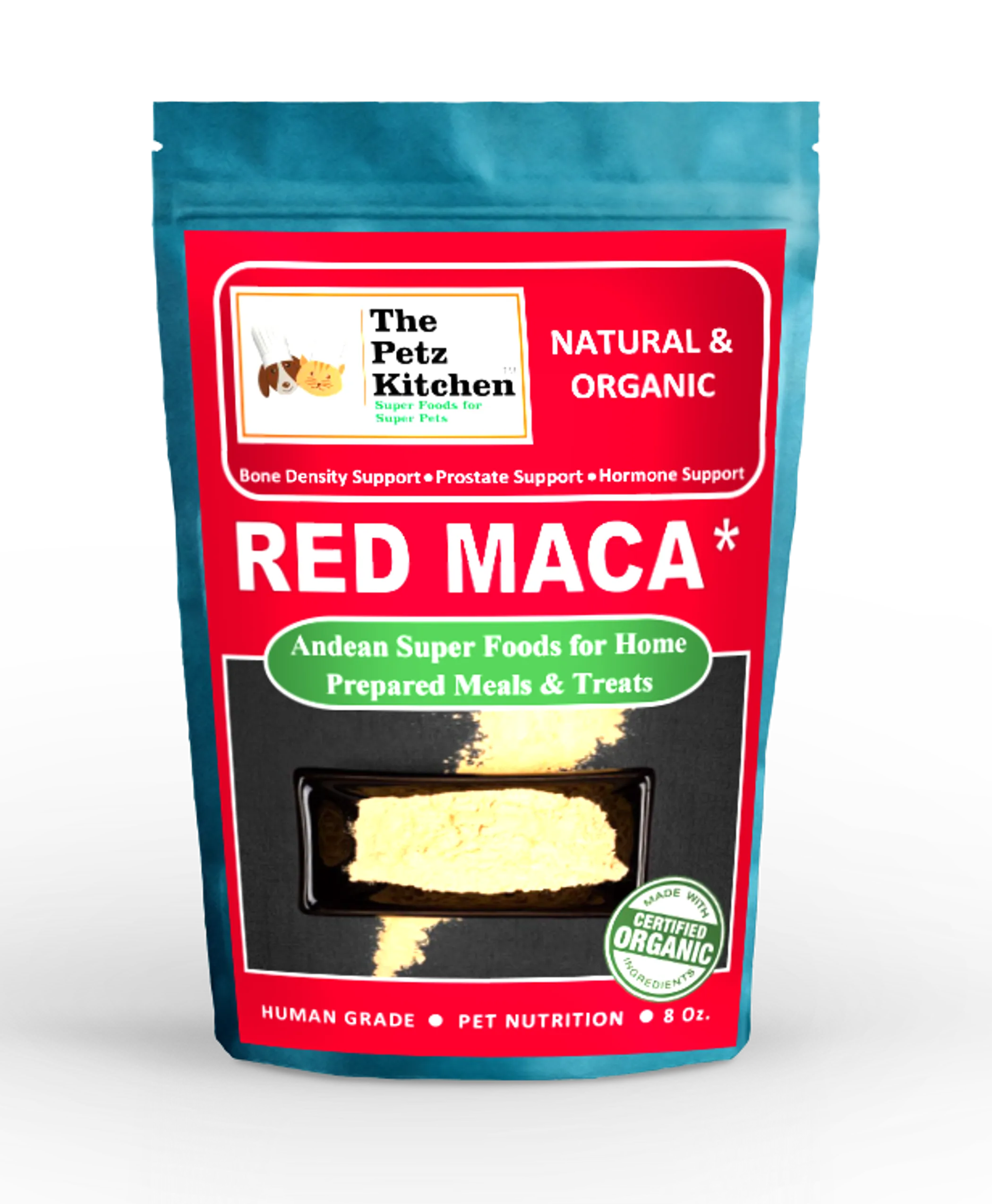 Red Maca - Bone Prostate & Hormone Support* The Petz Kitchen - Organic & Human Grade Ingredients For Home Prepared Meals & Treats - Image 3