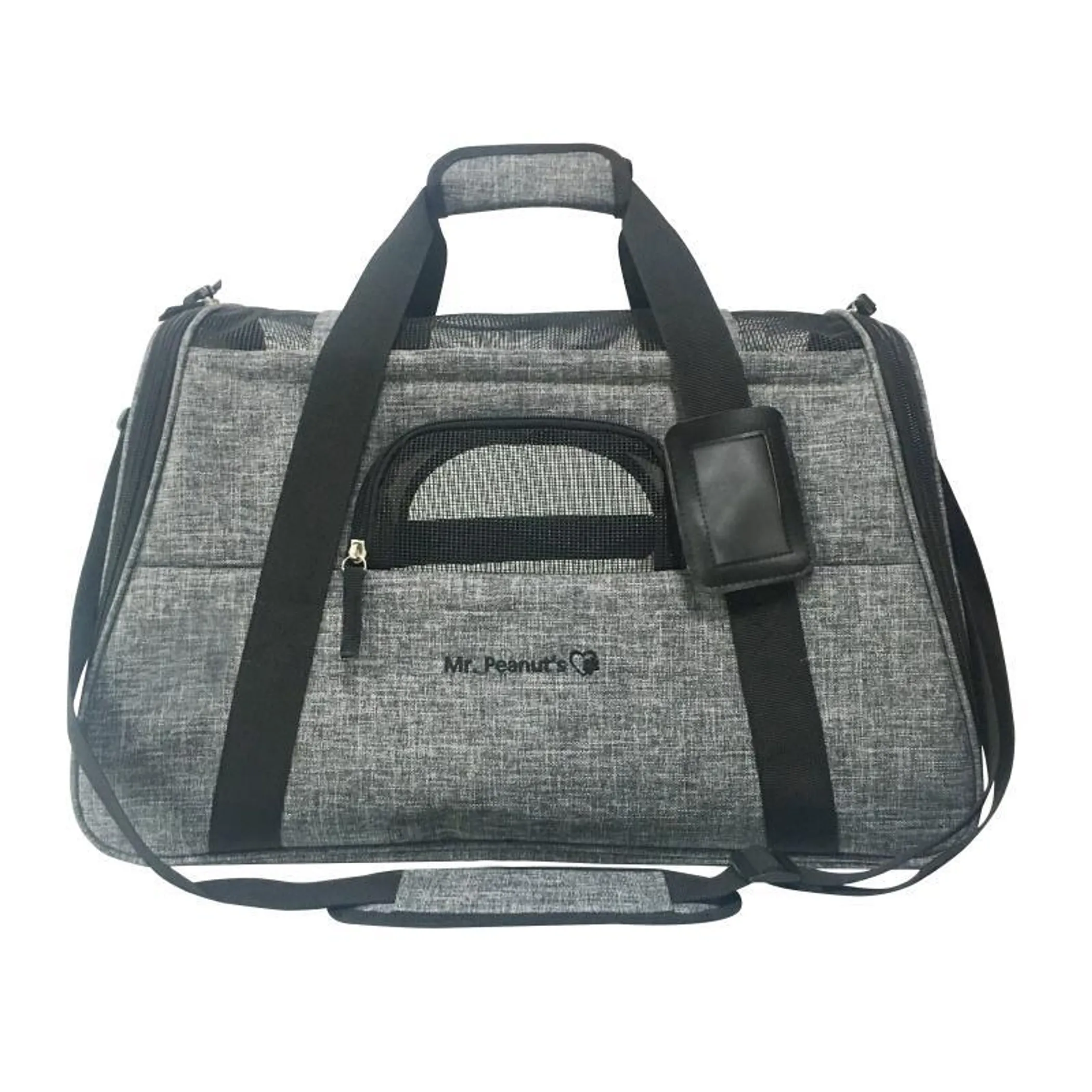 Mr. Peanut's Copper Series Airline Capable Pet Carrier, Tall Profile Soft Sided Luxury Travel Tote - Image 3