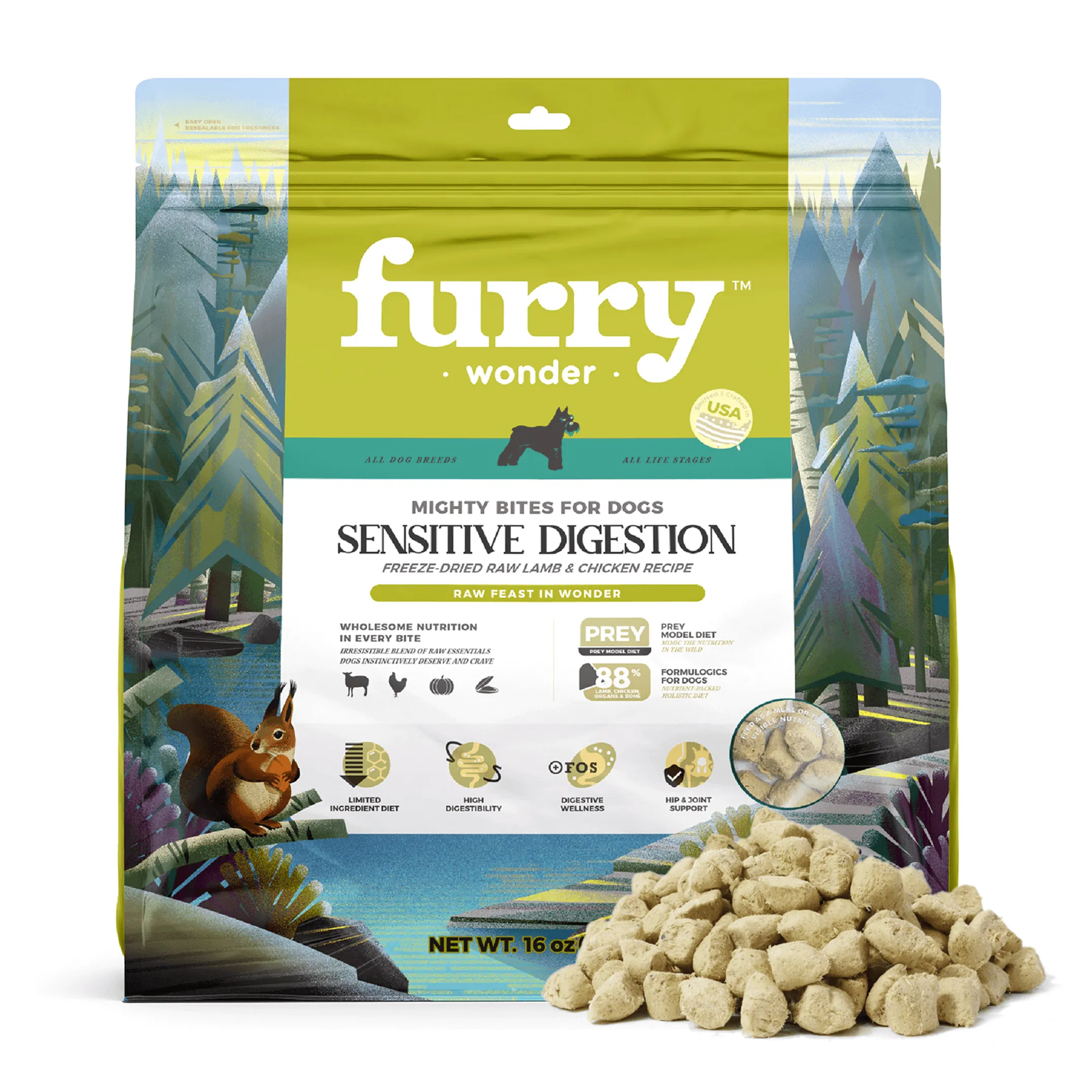 Sensitive Digestion Freeze-Dried Raw Lamb&Chicken Recipe for Dogs - Image 3