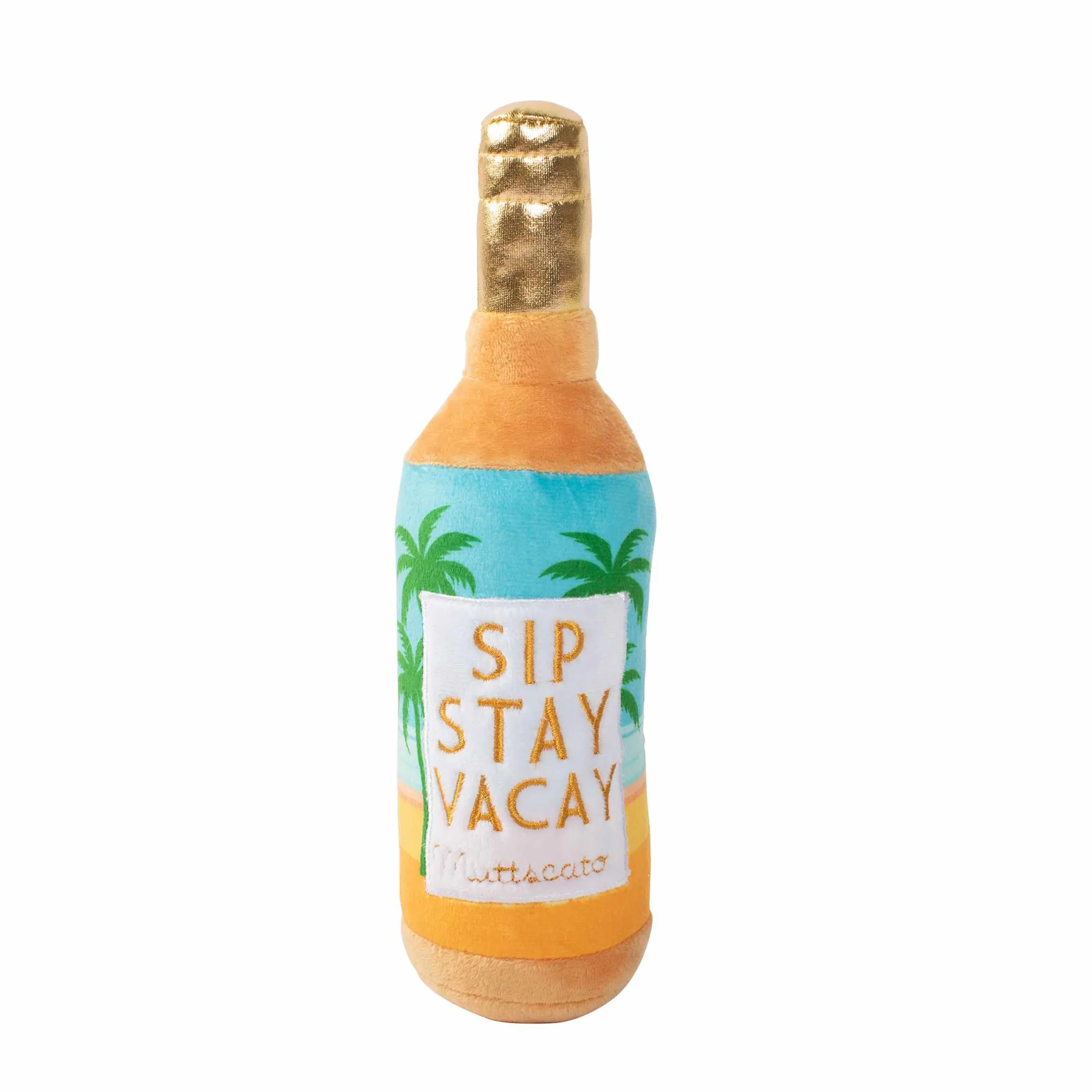 PetShop by Fringe Studio Sip Stay Vacay Plush Dog Toy