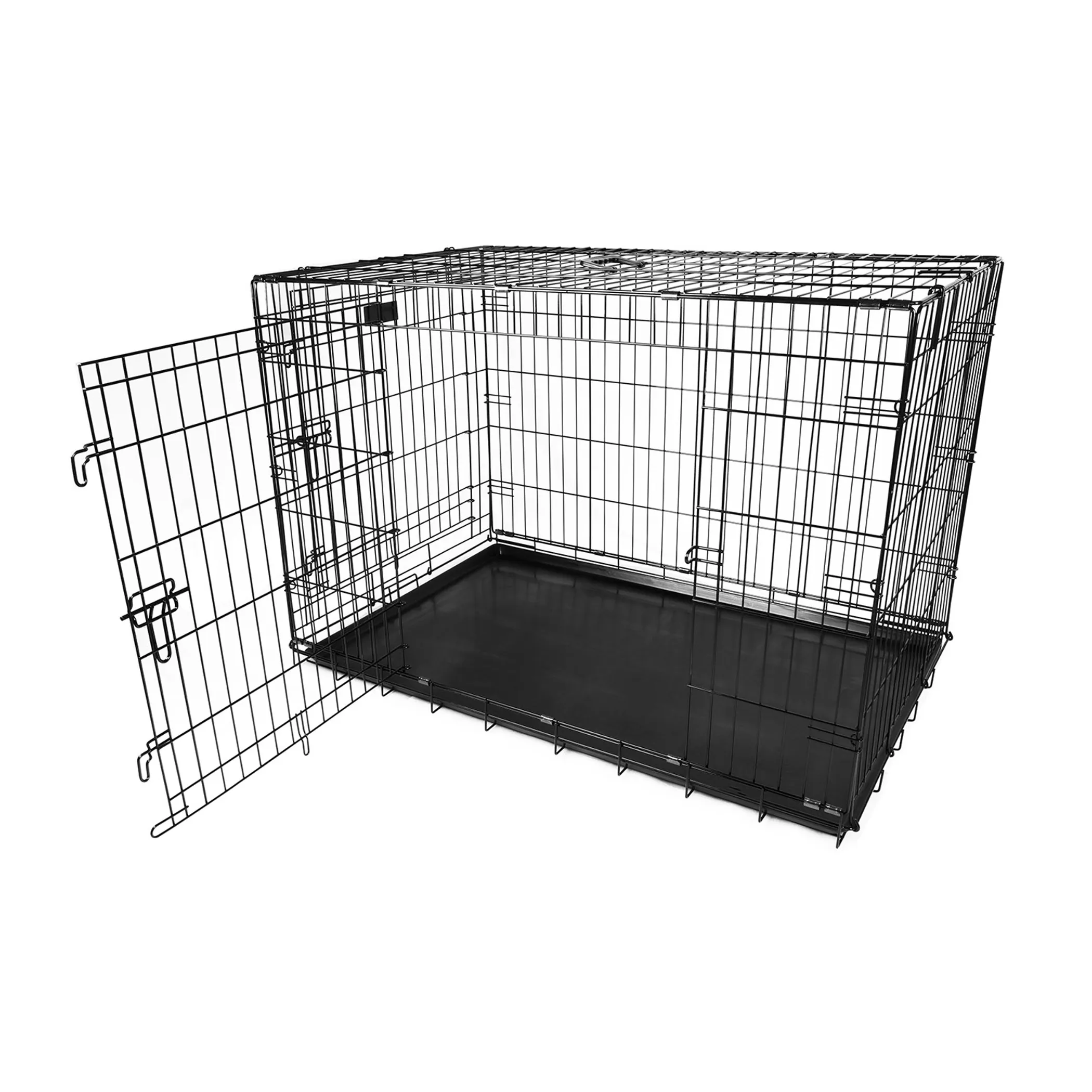48inches Dogs Crate Folding Metal Pets - Image 5
