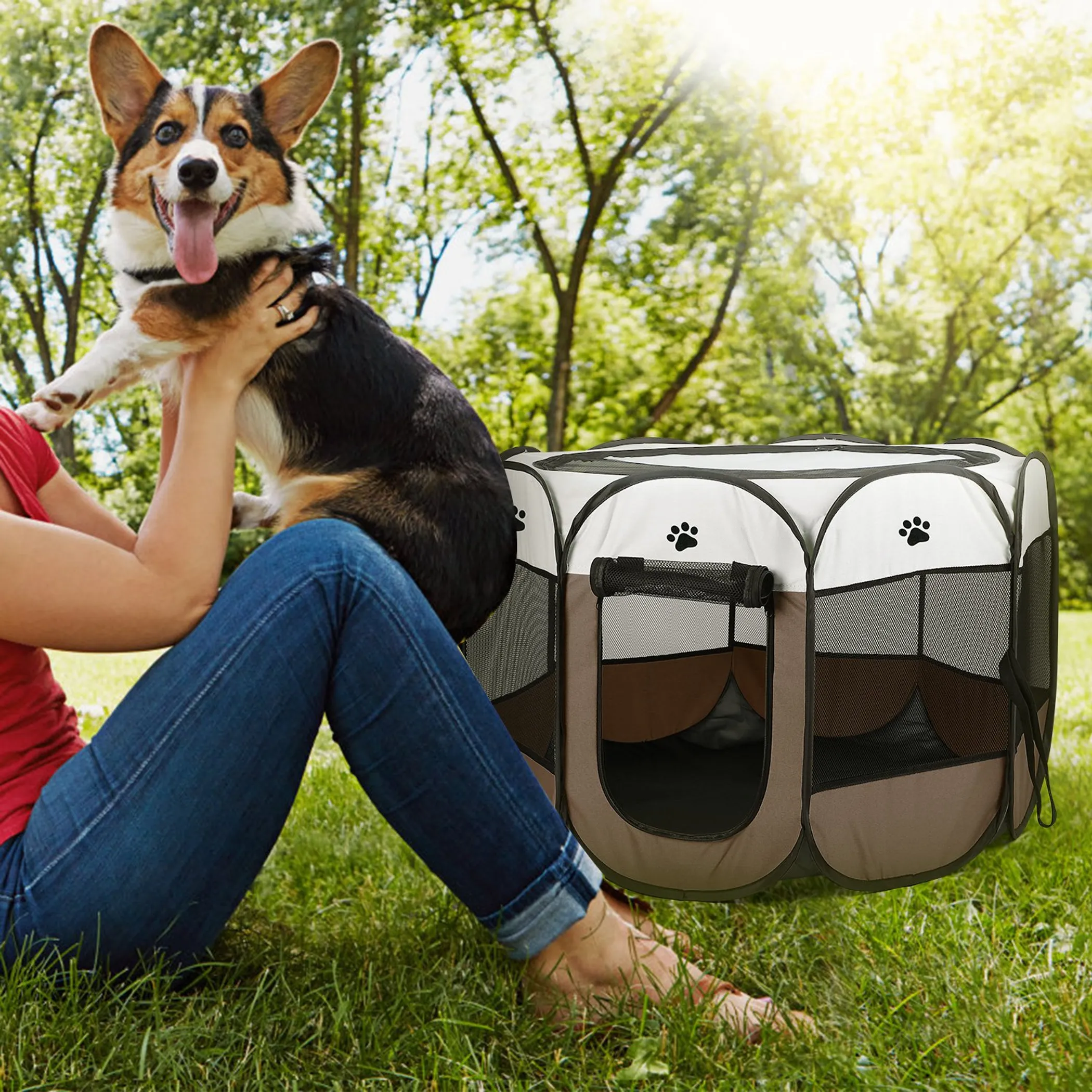Portable Foldable Pet Tent - Image 3
