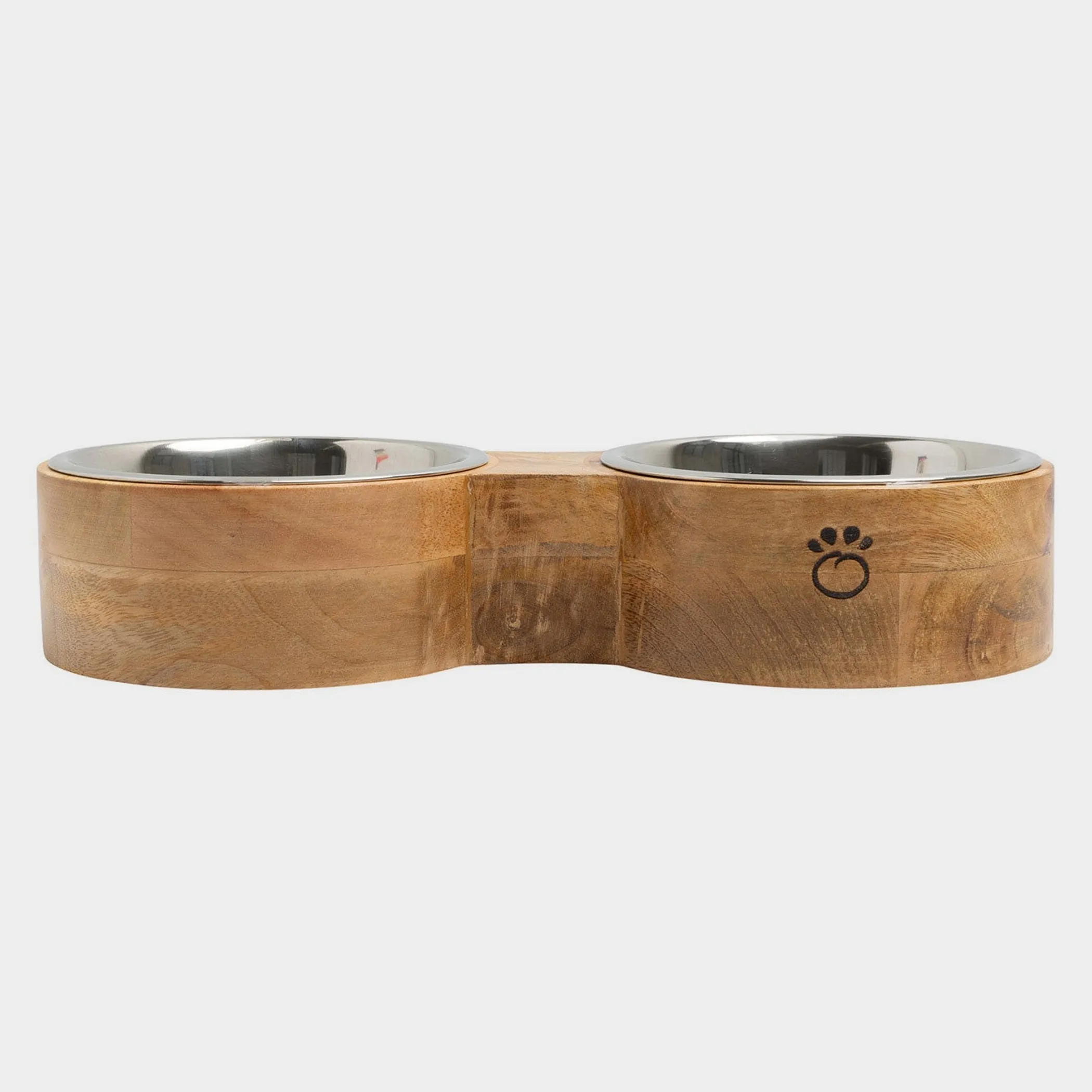 GF Pet Wood & Metal Feeder Double Diner - Image 3