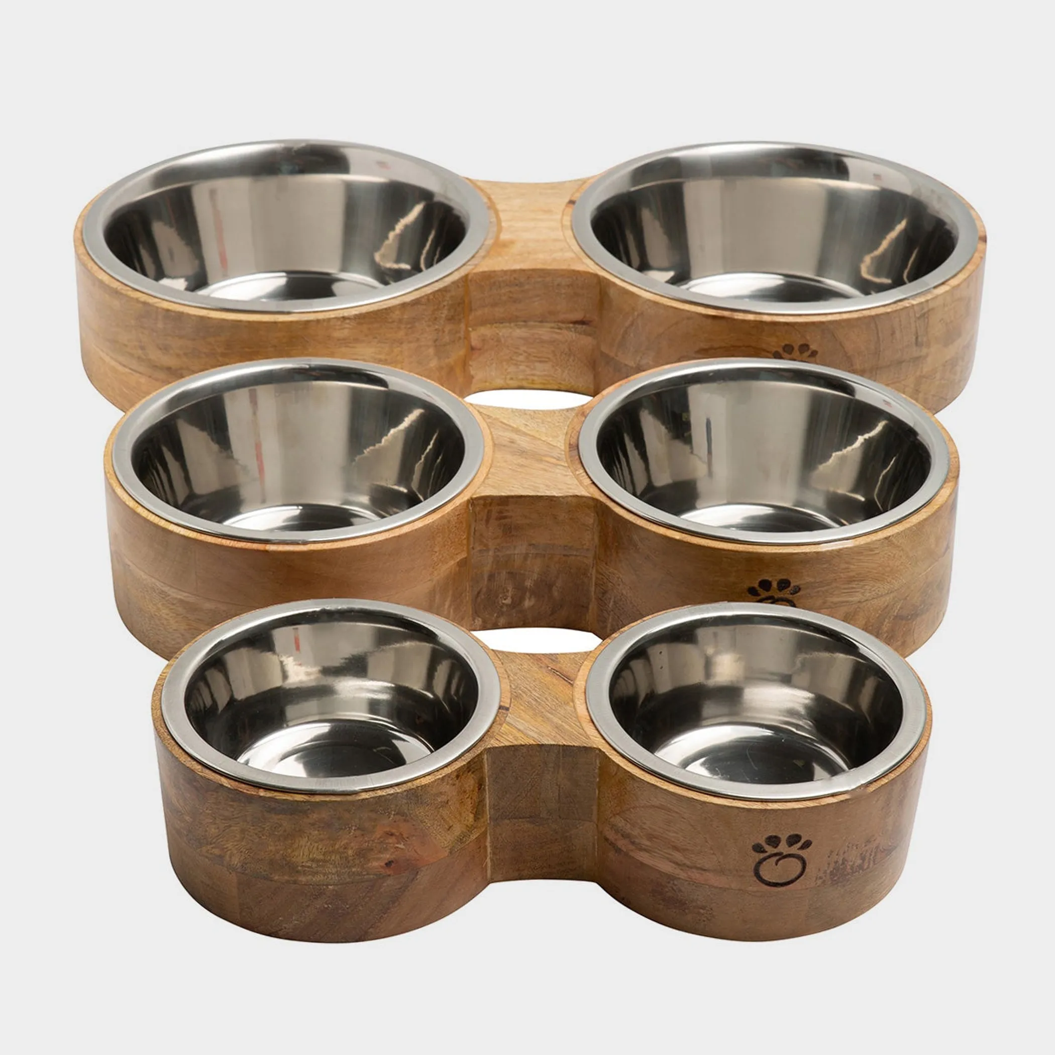 GF Pet Wood & Metal Feeder Double Diner - Image 5