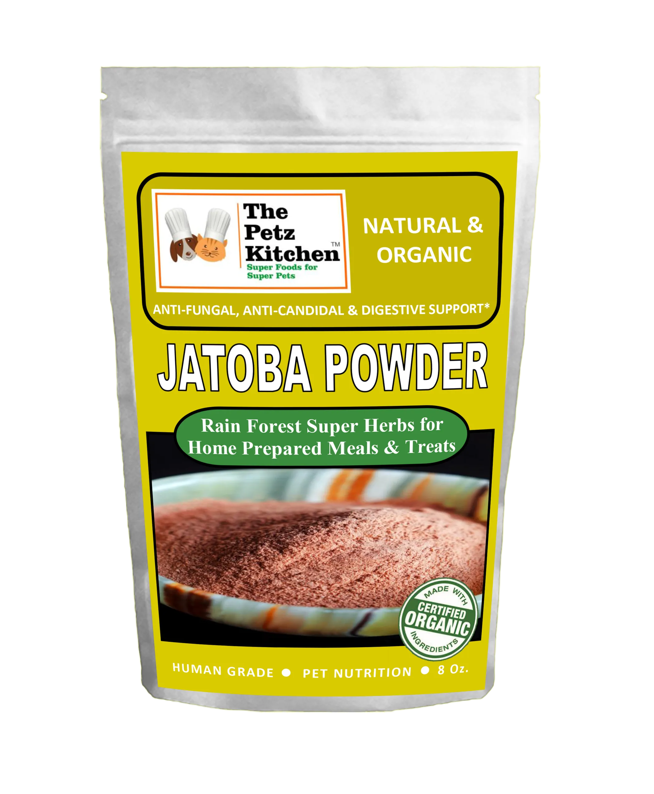 Jatoba Powder - Anti-Fungal, Anti-Candidal & Digestive Support* The Petz Kitchen Dogs And Cats - Image 2