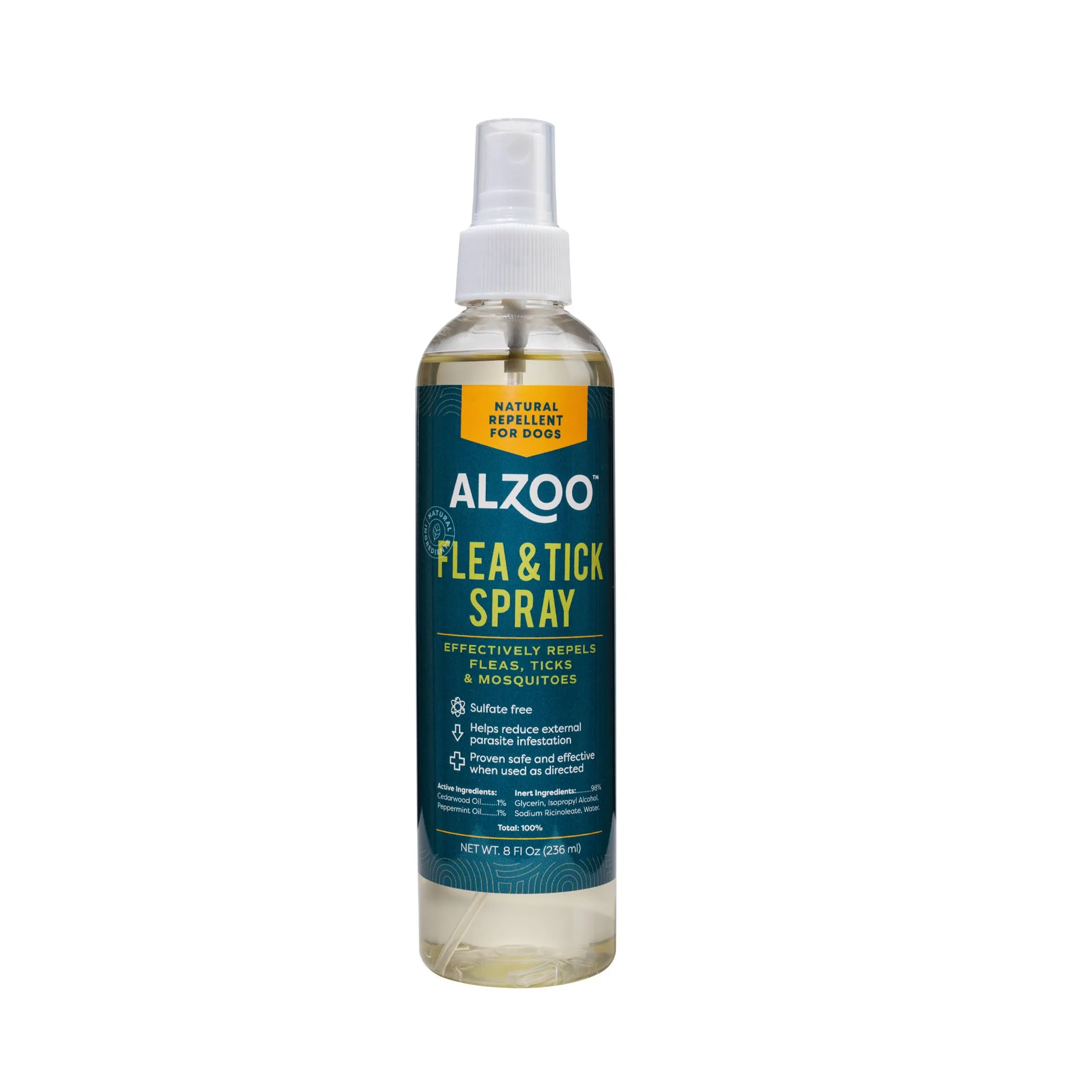 ALZOO Plant-Based Flea and Tick Repellent Spray for Dogs, 8oz - Image 4