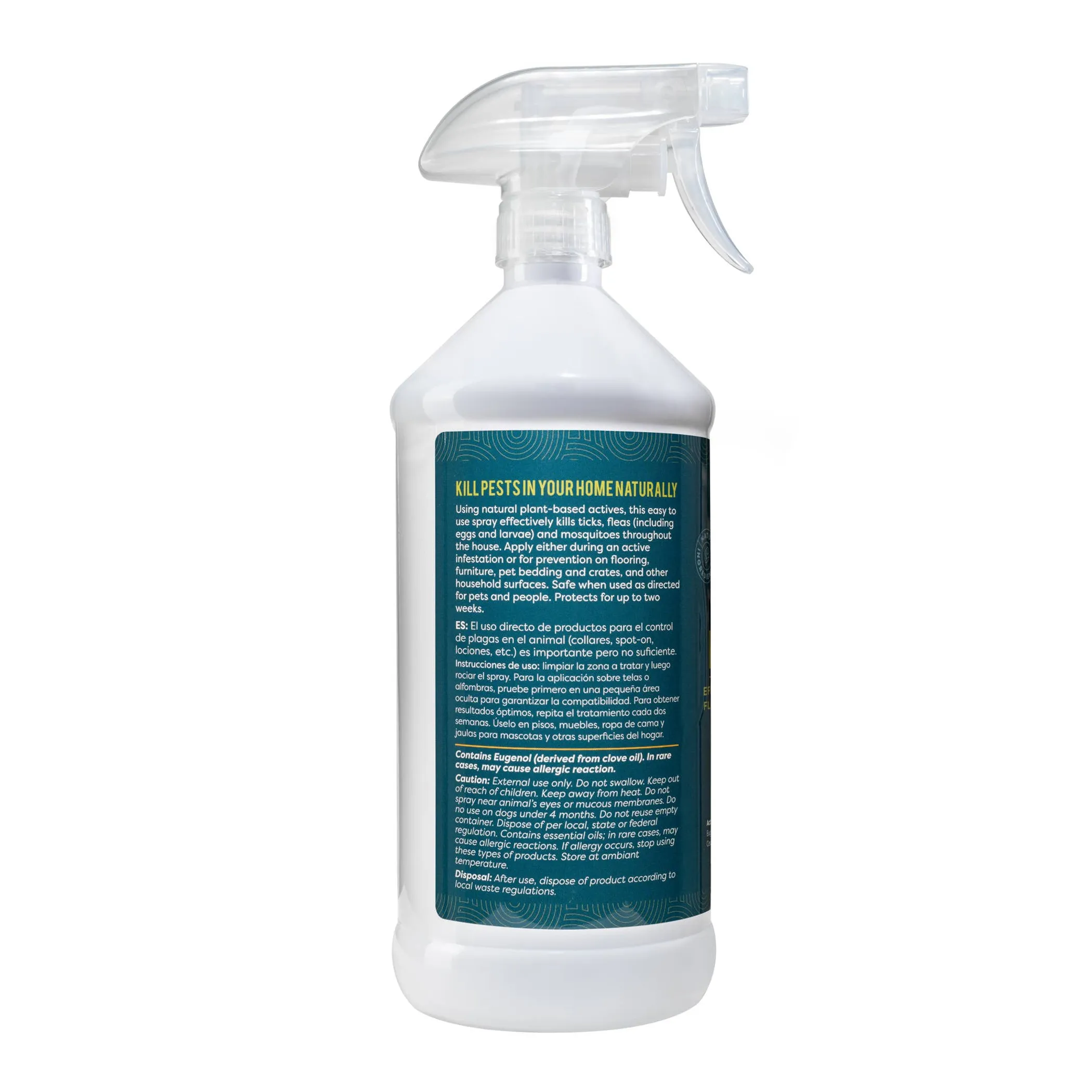 ALZOO Plant-Base Flea & Tick Home Spray, 32oz - Image 3