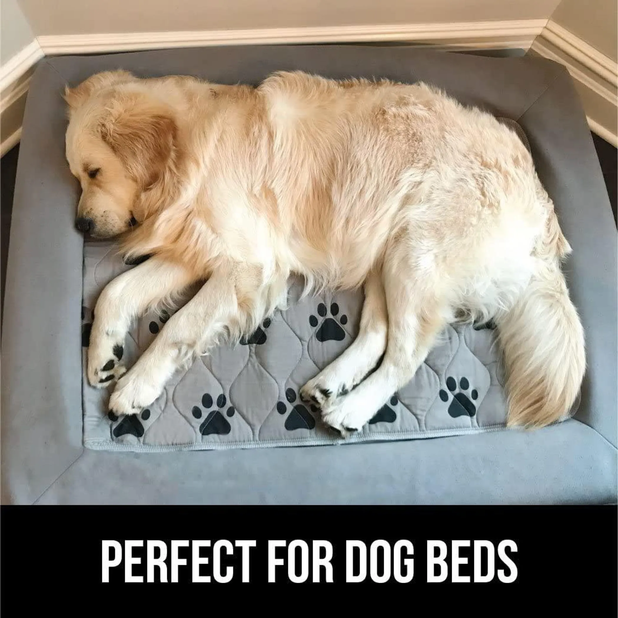 Mr. Peanut's Washable Reusable Pee Pads - Thermal Waterproof and Leakproof Pet Carrier Comfort Mat - Image 2