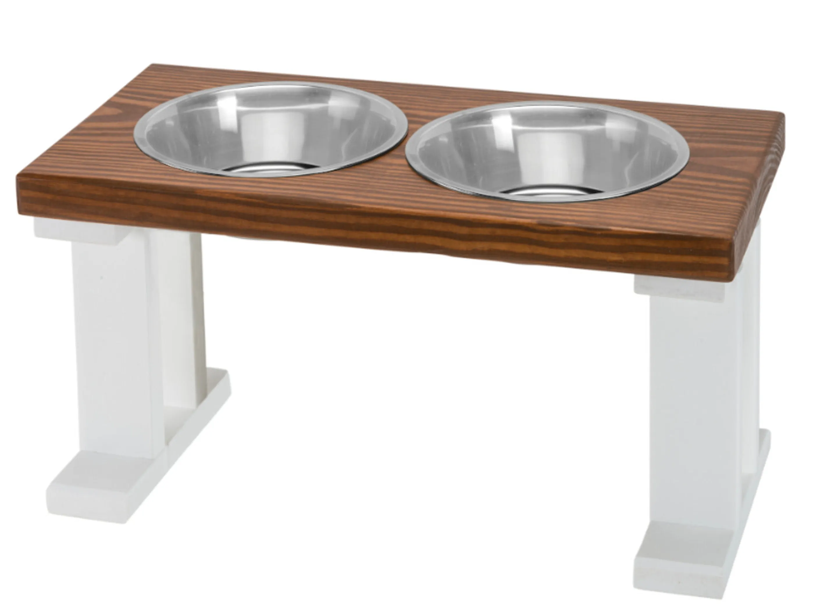 Farmhouse 2 Bowl Elevated Regular Feeder - Image 4